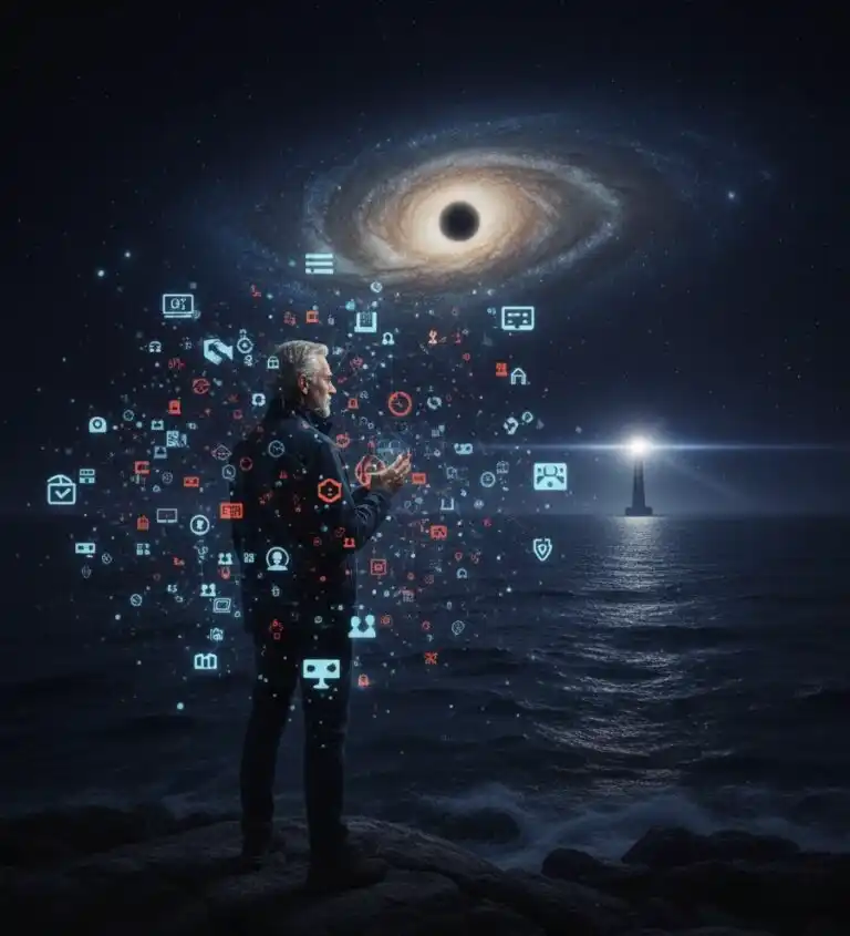 En reise gjennom tid og rom til ingenting i evigheten