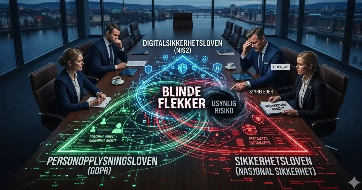 Blinde flekker i styrerommet – det digitale lovtriangelet