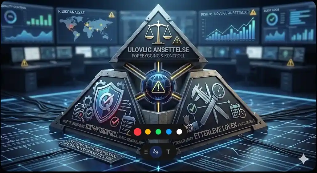 Systemsvikt og ulovlige ansettelser – konsekvenser av manglende internkontroll
