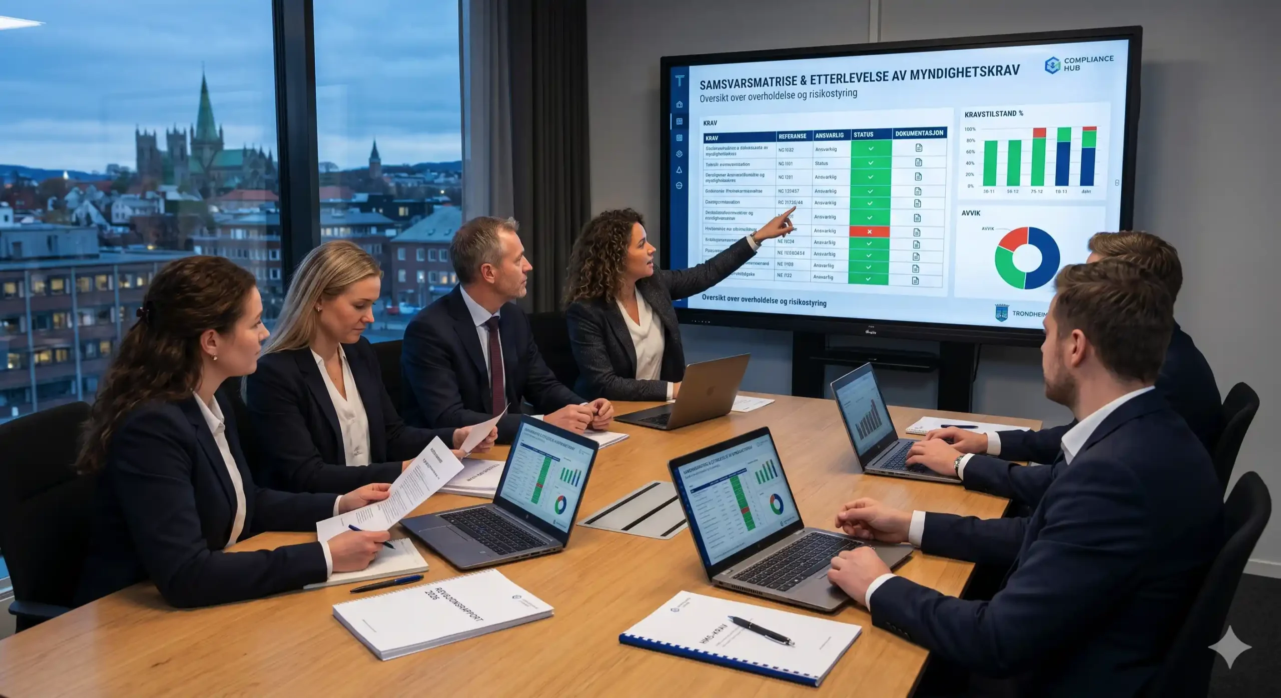Samsvarsmatrise – start gapanalysen av juridisk etterlevelse